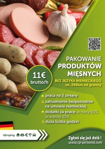 Pracownik produkcji (k/m) bez języka – nawet 11 € brutto/h!