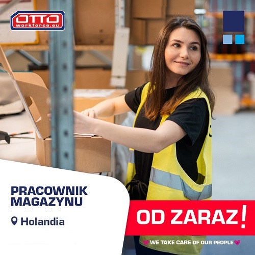 Pracownik magazynu CEVA w Holandii