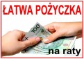 ŁATWA POŻYCZKA NA RATY ŁATWA POŻYCZKA NA RATY