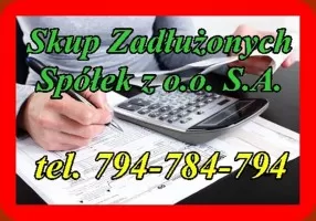 Kupujemy Zadłużone Spółki - Ochrona 299 ksh i podatkowa Kupujemy Zadłużone Spółki - Ochrona 299 ksh i podatkowa