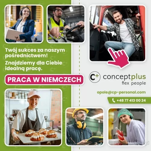 Piekarz (k/m)  piekarnia przemysłowa Niemcy