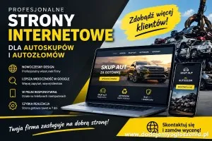 Projektowanie stron internetowych dla skupu aut